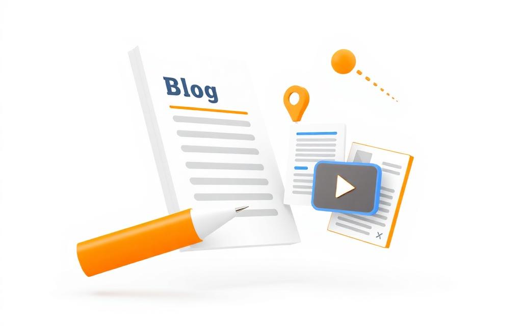 Content Marketing service illustration